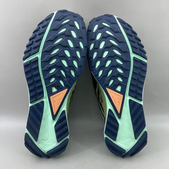 Nike Pegasus Trail 4 Running Shoes Men Size 11 Black Green Comfort Low Sneakers - Picture 7 of 8